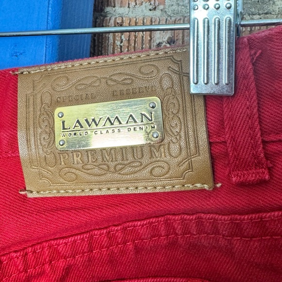 80s Vintage Lawman High Rise Jeans - Picture 4 of 7